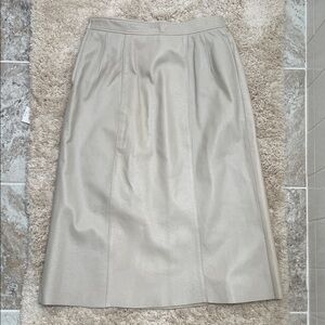 Vintage Beige Women's Skirt
